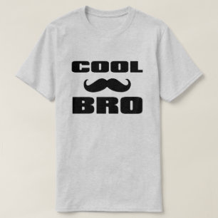 T-shirt Moustache fraîche Bro