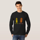 T-shirt Moustard et Hotdog (Devant entier)