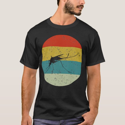 T-shirt moustique vintage (Devant)