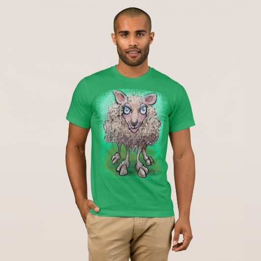 T-shirt mouton (Devant entier)