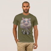 T-shirt mouton (Devant entier)