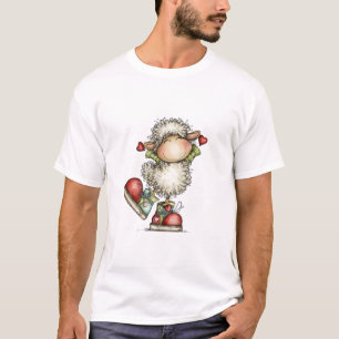 T-shirt Mouton avec conception artistique conceptuelle
