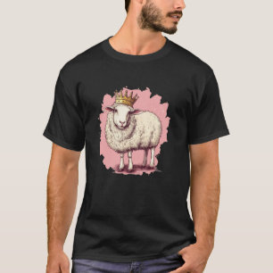 T-shirt Mouton Couronné Apporte le Rire pour les Garçons d