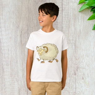 T-shirt Mouton de bélier surpris Drôle d'animal de ferme