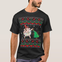 Mouton Laide Chandail de Noël Dabbing Mouton Xmas