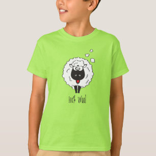 T-shirt mouton laineux