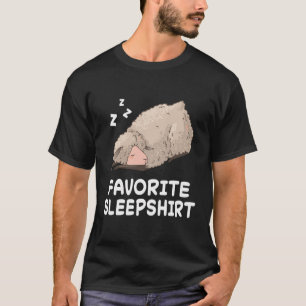 T-shirt Mouton Mouton Nap Dormir Pyjama Pyjama Nuit