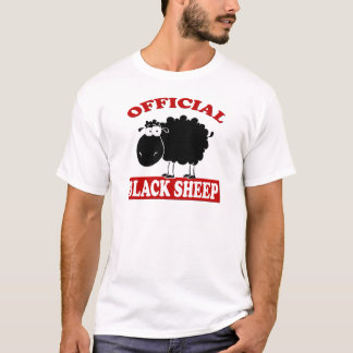 T-shirt Mouton noir