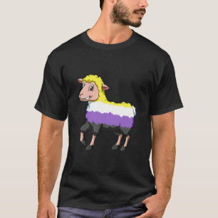 T-shirt Mouton Non Binaire Drôle