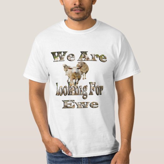 T-shirt Moutons À La Recherche D'Ewe, (Devant)