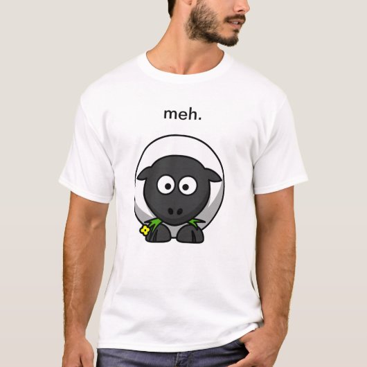 T-shirt Moutons brouillés (Devant)
