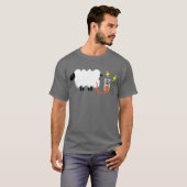 T-shirt Moutons électriques (Devant entier)