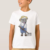 T-shirt Moutons fermiers avec gâteau et Casquette
