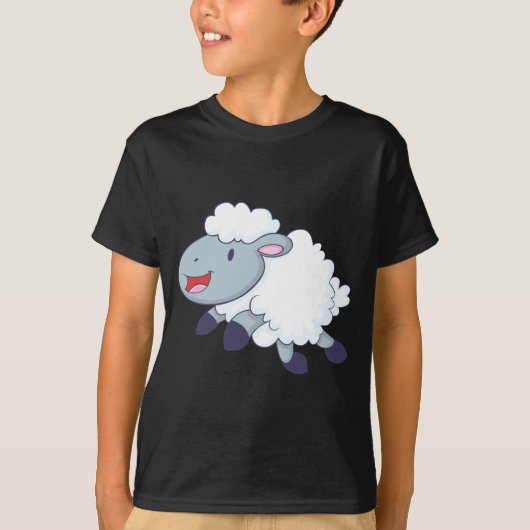 T-shirt Moutons heureux (Devant)