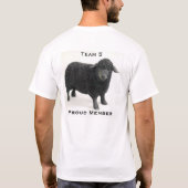 T-shirt Moutons noirs (Dos)