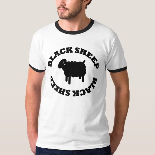 T-shirt Moutons noirs (Devant)