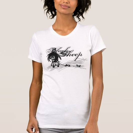 T-shirt Moutons noirs (Devant)