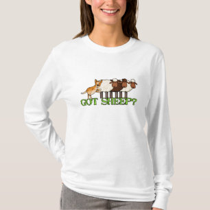T-shirt moutons obtenus