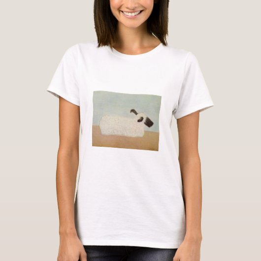 T-shirt Moutons (par Milton Avery) (Devant)