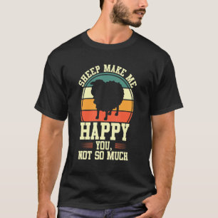 T-shirt Moutons Rends-Moi Heureux L'Agriculture Des Mouton