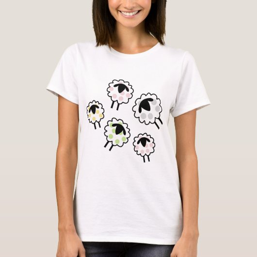T-shirt Moutons tachetés (Devant)