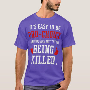 T-shirt Mouvement anti-avortement contre l'avortement