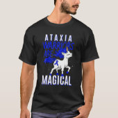 T-shirt Mouvement Ataxia Trouble Dystaxia Friedreich's Uni (Devant)