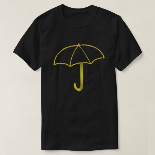 T-shirt Mouvement des parapluies Hong Kong (Design devant)