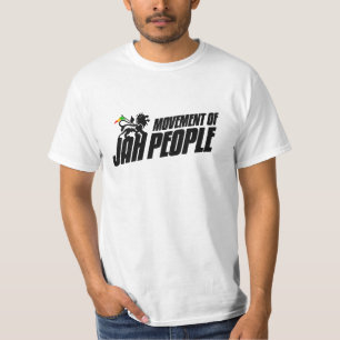 T-shirt Mouvement du peuple Jah Rasta Lion de Juda Reggae