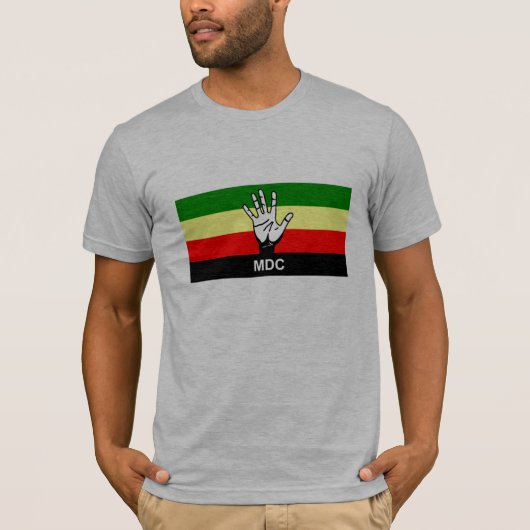 T-shirt Mouvement pour le changement Democratic (MDC) (Devant)