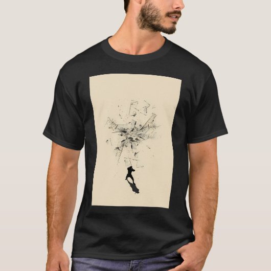 T-shirt Mouvements de Ninja (Devant)