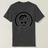 T-shirt Movember Mustache Agent Conception 1 (Design devant)