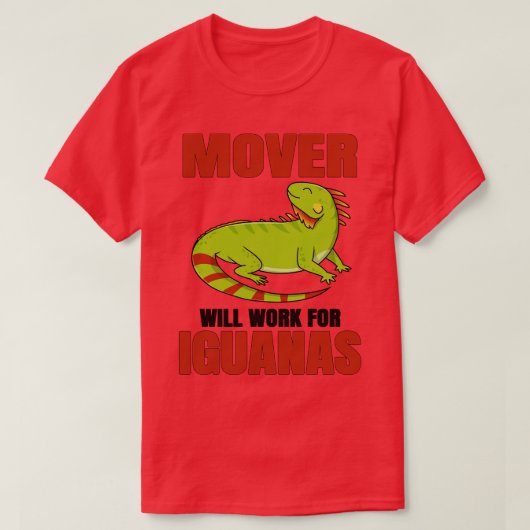 T-shirt Mover Will Work (Design devant)