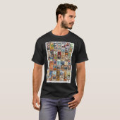 T-shirt Movie reference. Abed and Jeff Community Quote Pos (Devant entier)