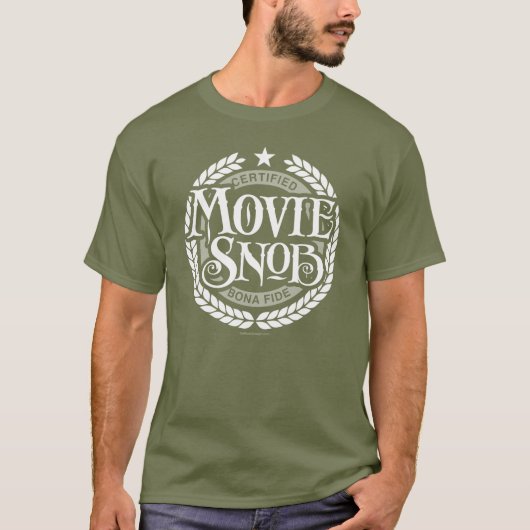 T-shirt Movie Snob - amusant amoureux du cinéma (Devant)