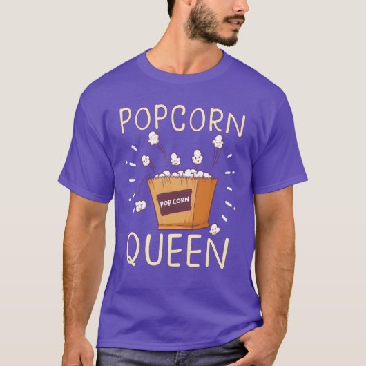 T-shirt Movie Watching Cinema Popcorn Binge Watching frien (Devant)