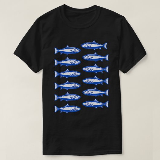 T-shirt Movimento Le Sardine Anti-Salvini (3) (Design devant)