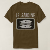 T-shirt Movimento Le Sardine Anti-Salvini Peace Movement (Design devant)