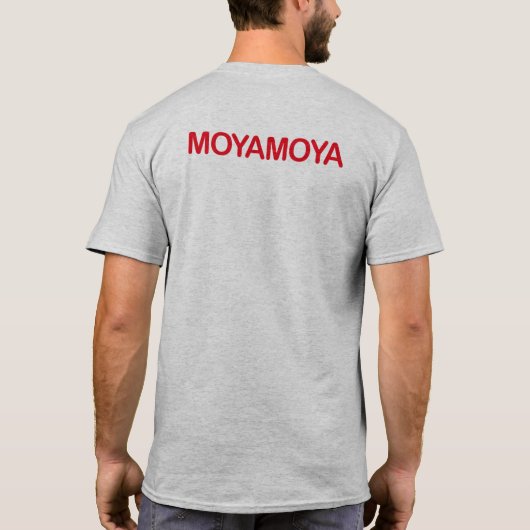 T-SHIRT MOYAMOYA(モヤモヤ) (Dos)