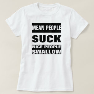T-SHIRT MOYEN PERSONNE SUCK