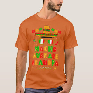 T-shirt Moyenne Grand-Père Mexicain Cinco De Mayo