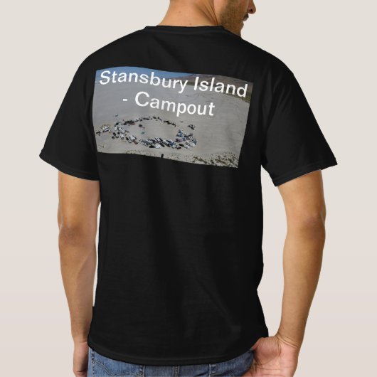 T-shirt Moyens de camping UNS (Dos)