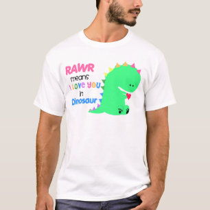T-shirt Moyens de Rawr je t'aime dans la chemise #2 de