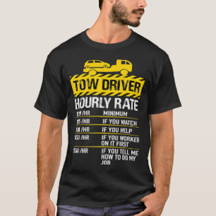 T-shirt Moyens Tow Conducteur Tow Conducteur Tow Conducteu