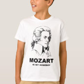 T-shirt Mozart est mon Homeboy (Devant)