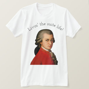 T-shirt Mozart Livin' the Suite Life !