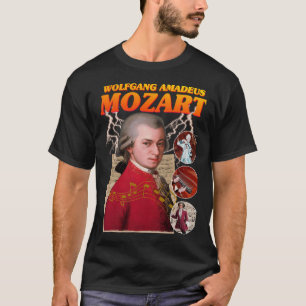 T-shirt MOZART RAP TEE Tee de compositeur classique de mus
