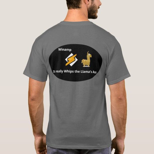 T-shirt MP3 Llama (Dos)