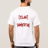 T-shirt mp5 2, Gamertag (Dos)