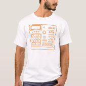 T-shirt MPC 3000 Beatmaker Tee | Vibes de machine à rythme (Devant)